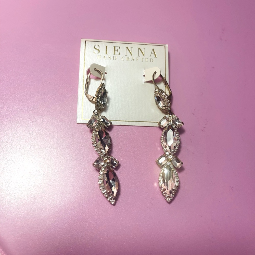 Bling women’s earrings